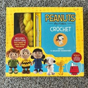 Peanuts Crochet Kit with Yarn and Tools